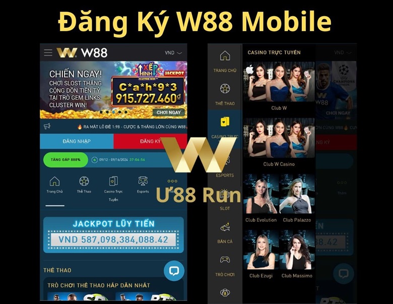 đăng ký w88 mobile